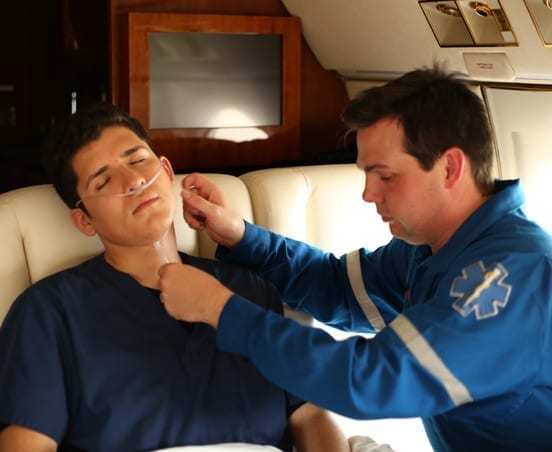Taking Care of a Patient on Board